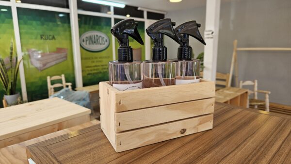 Caja de madera para souvenir alistonada - Imagen 4