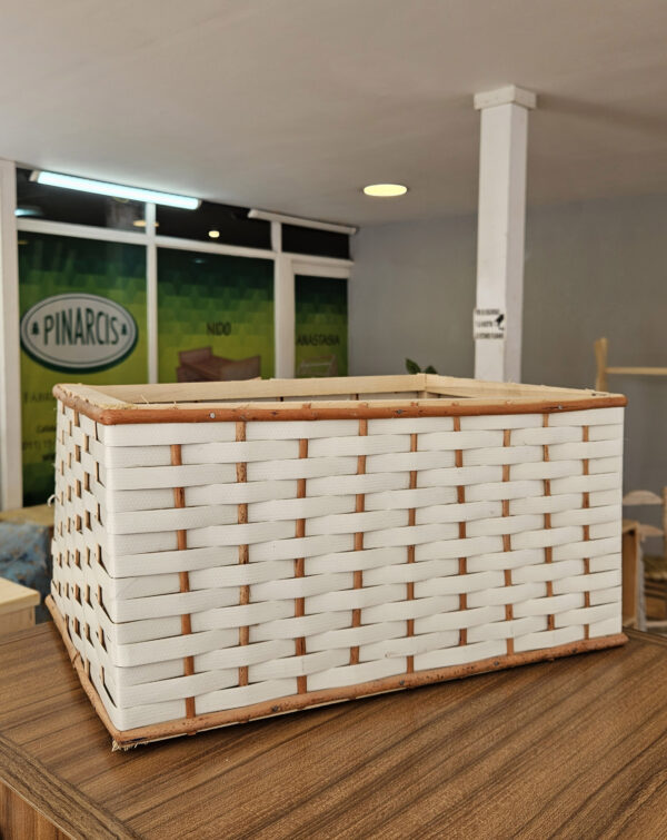 Canasto PVC blanco - Imagen 3